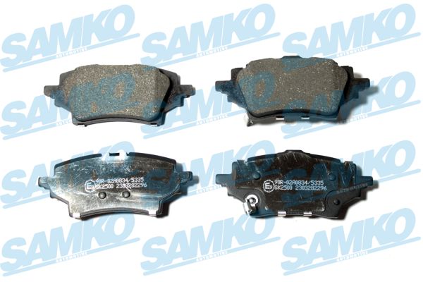 Brake Pad Set, disc brake (5SP2296)