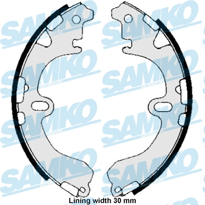 Brake Shoe Set (85810)