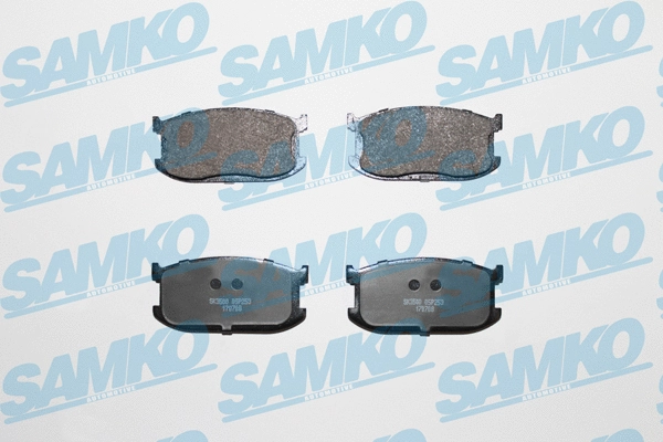 Brake Pad Set, disc brake (5SP253)