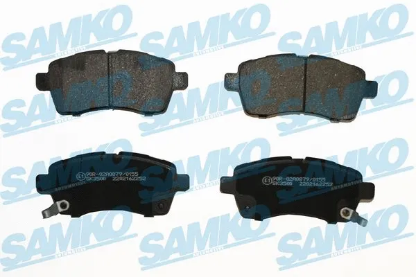 Brake Pad Set, disc brake (5SP2252)
