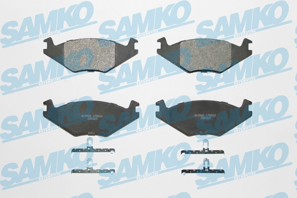 Brake Pad Set, disc brake (5SP223)