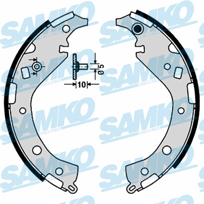Brake Shoe Set (89170)