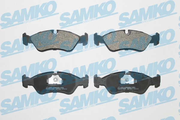 Brake Pad Set, disc brake (5SP304)