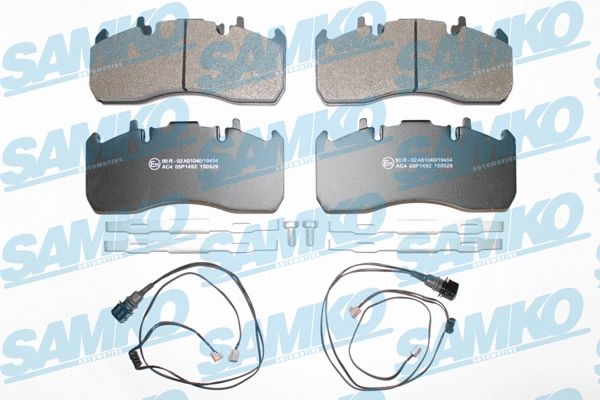 Brake Pad Set, disc brake (5SP1492B)
