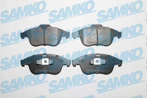 Brake Pad Set, disc brake (5SP1388)
