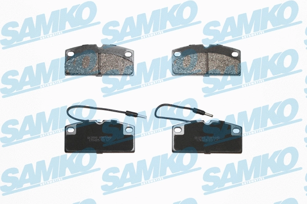 Brake Pad Set, disc brake (5SP1649)
