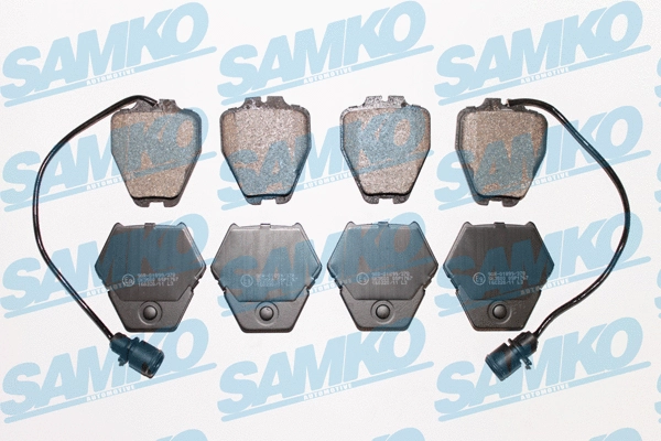 Brake Pad Set, disc brake (5SP1767)