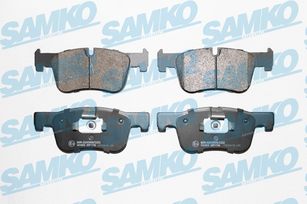 Brake Pad Set, disc brake (5SP1739)