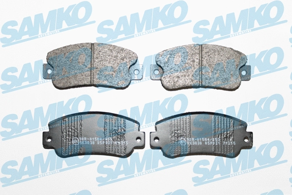 Brake Pad Set, disc brake (5SP021)