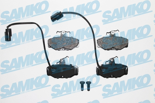 Brake Pad Set, disc brake (5SP987)