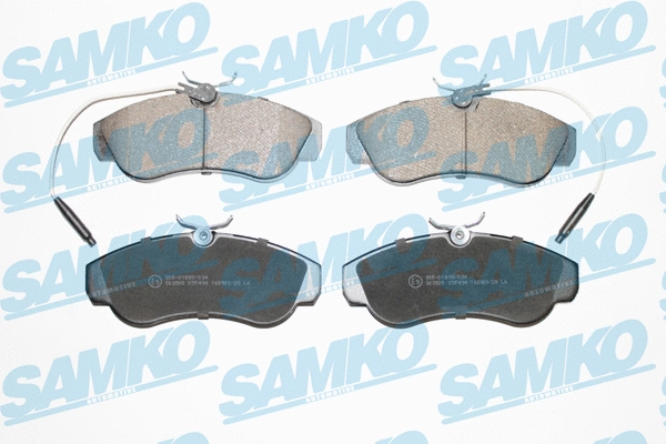 Brake Pad Set, disc brake (5SP494)