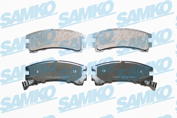Brake Pad Set, disc brake (5SP528)