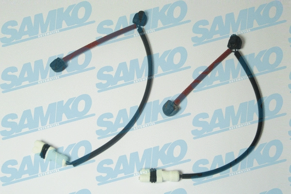 Warning Contact, brake pad wear (KS0219)