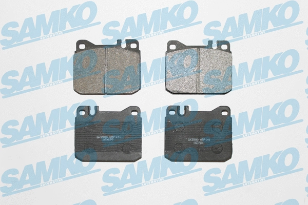 Brake Pad Set, disc brake (5SP141)