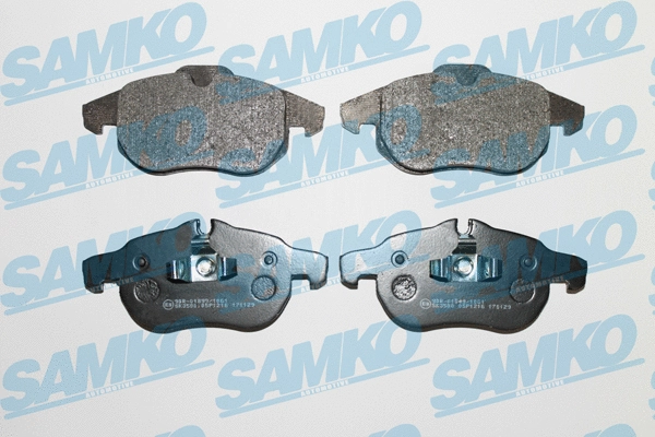 Brake Pad Set, disc brake (5SP1216)