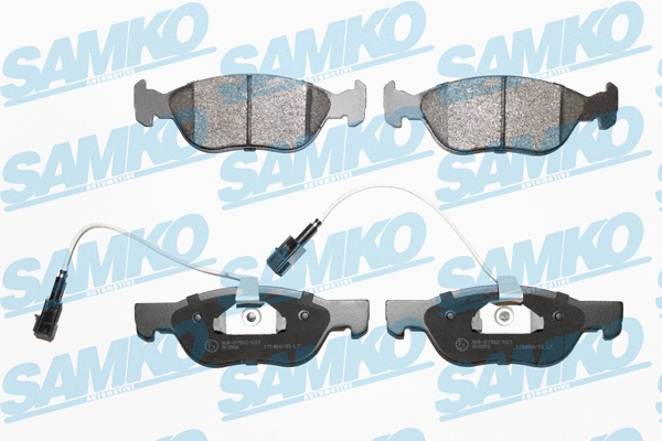 Brake Pad Set, disc brake (5SP1076)