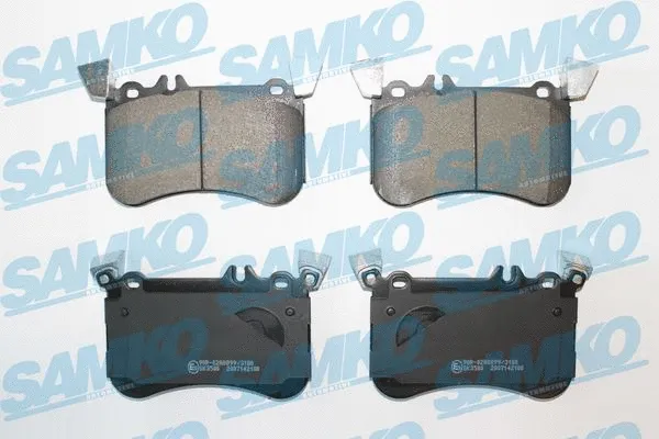 Brake Pad Set, disc brake (5SP2100)