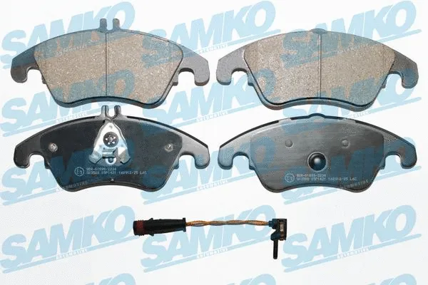 Brake Pad Set, disc brake (5SP1421A)
