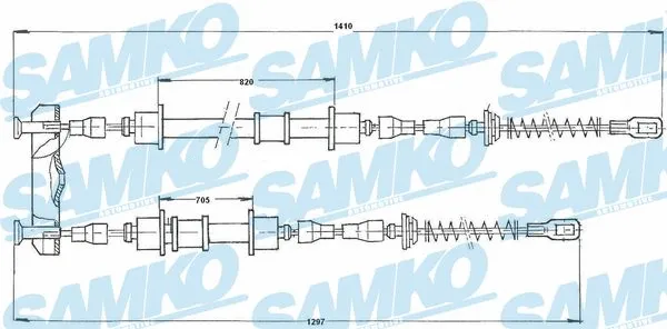 Cable Pull, parking brake (C0572B)