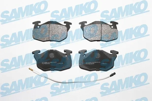 Brake Pad Set, disc brake (5SP1108)