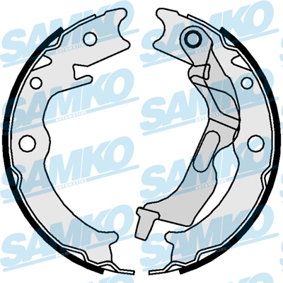Brake Shoe Set, parking brake (89780)