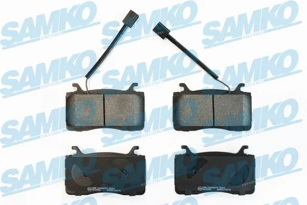 Brake Pad Set, disc brake (5SP2070)