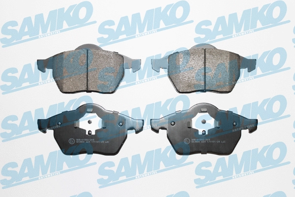 Brake Pad Set, disc brake (5SP669)