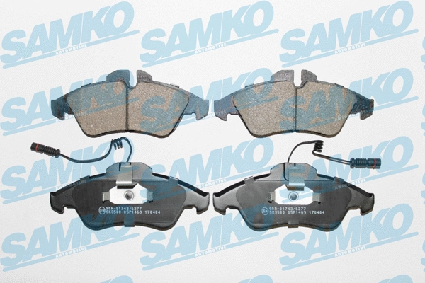 Brake Pad Set, disc brake (5SP1469)