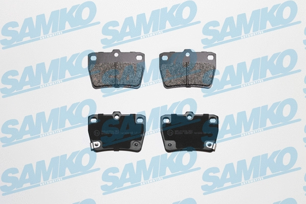 Brake Pad Set, disc brake (5SP997)