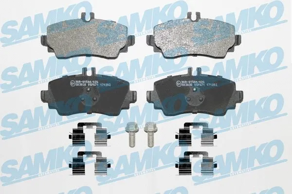 Brake Pad Set, disc brake (5SP671K)