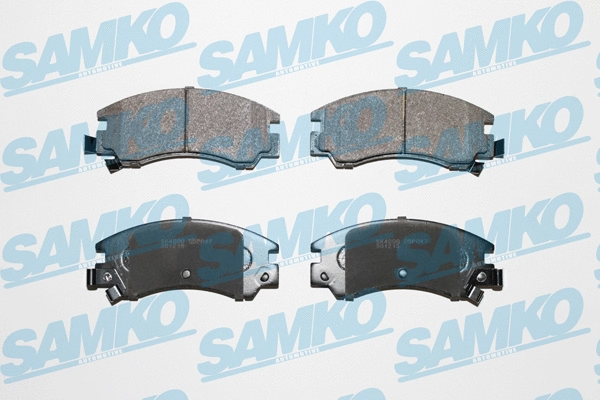 Brake Pad Set, disc brake (5SP047)