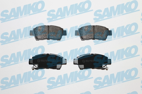 Brake Pad Set, disc brake (5SP700)
