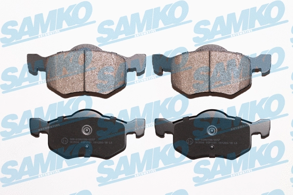 Brake Pad Set, disc brake (5SP1091)