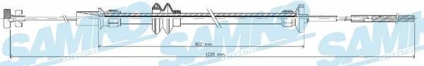Cable Pull, clutch control (C0223C)