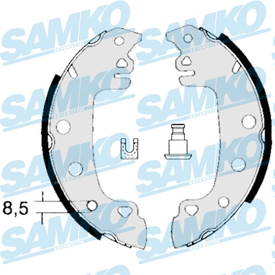 Brake Shoe Set (80770)
