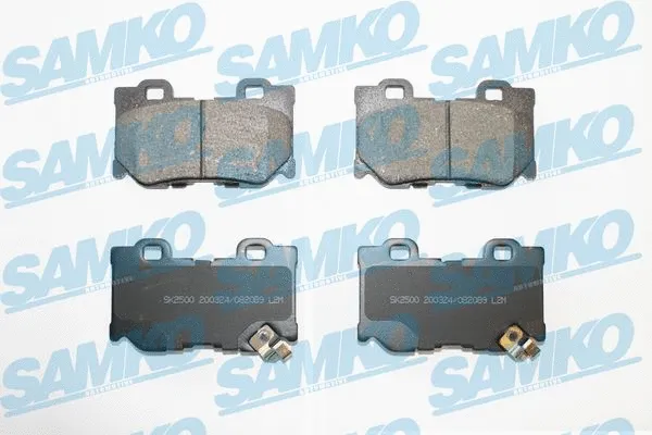 Brake Pad Set, disc brake (5SP2089)