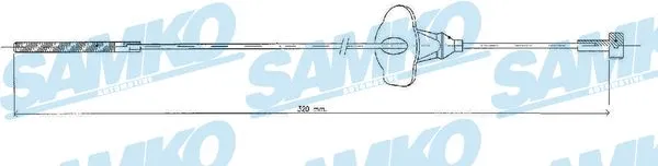 Cable Pull, parking brake (C0251B)