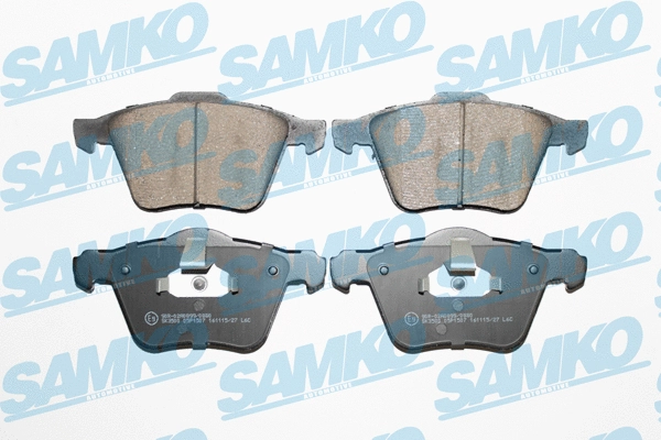 Brake Pad Set, disc brake (5SP1507)