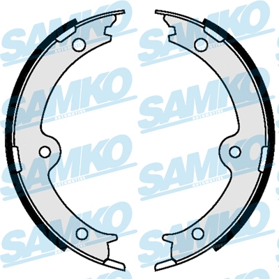 Brake Shoe Set, parking brake (89610)