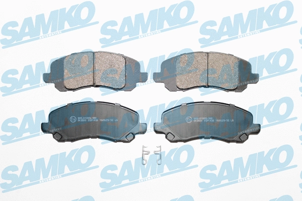 Brake Pad Set, disc brake (5SP1430)