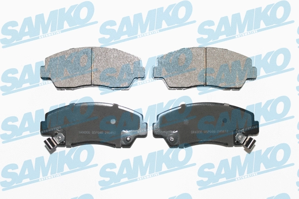 Brake Pad Set, disc brake (5SP040)