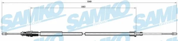 Cable Pull, parking brake (C0099B)