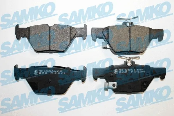 Brake Pad Set, disc brake (5SP2097)