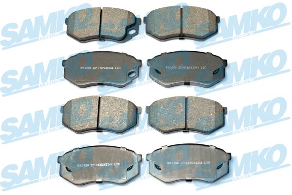 Brake Pad Set, disc brake (5SP2344)