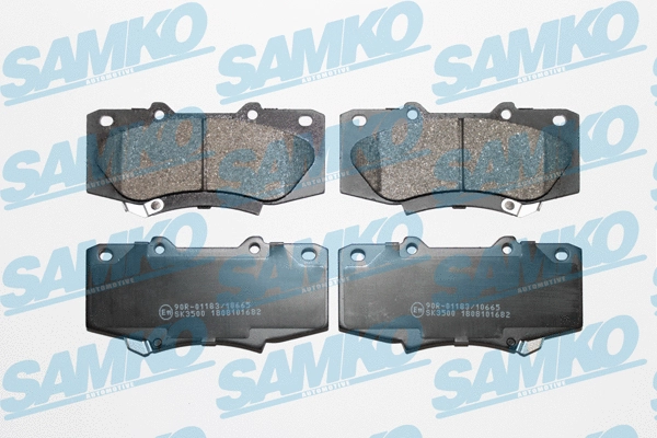 Brake Pad Set, disc brake (5SP1682)