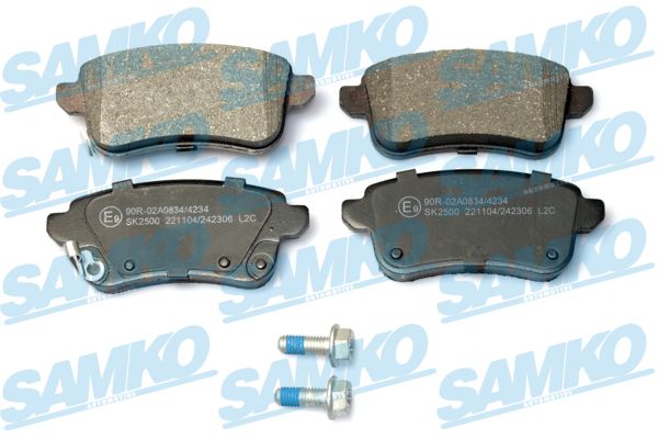 Brake Pad Set, disc brake (5SP2306)