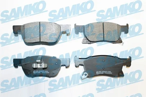 Brake Pad Set, disc brake (5SP2048)