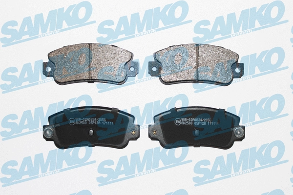 Brake Pad Set, disc brake (5SP128)