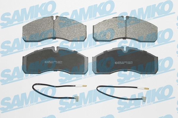 Brake Pad Set, disc brake (5SP1109A)