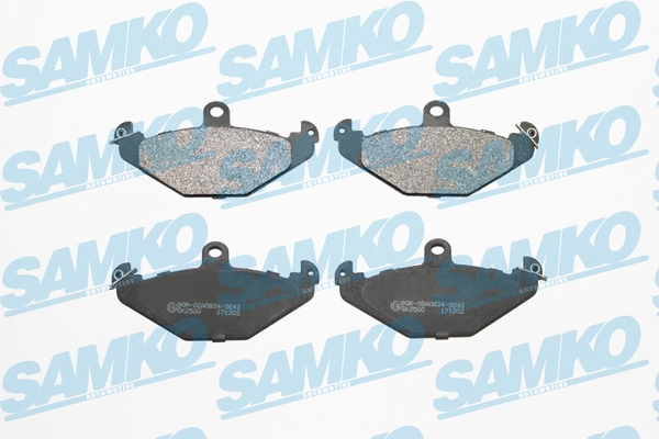 Brake Pad Set, disc brake (5SP427)